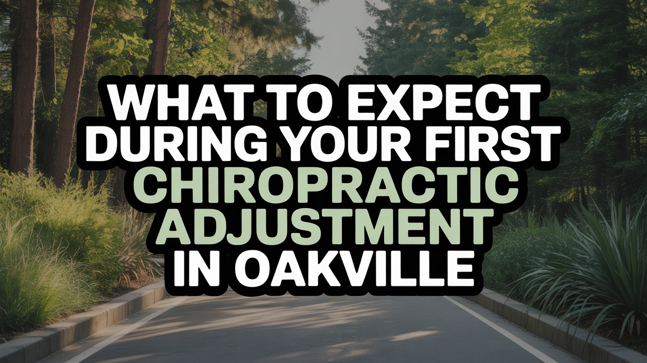 What to Expect During Your First Chiropractic Adjustment in Oakville