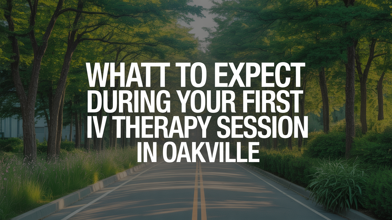 What to Expect During Your First IV Therapy Session in Oakville