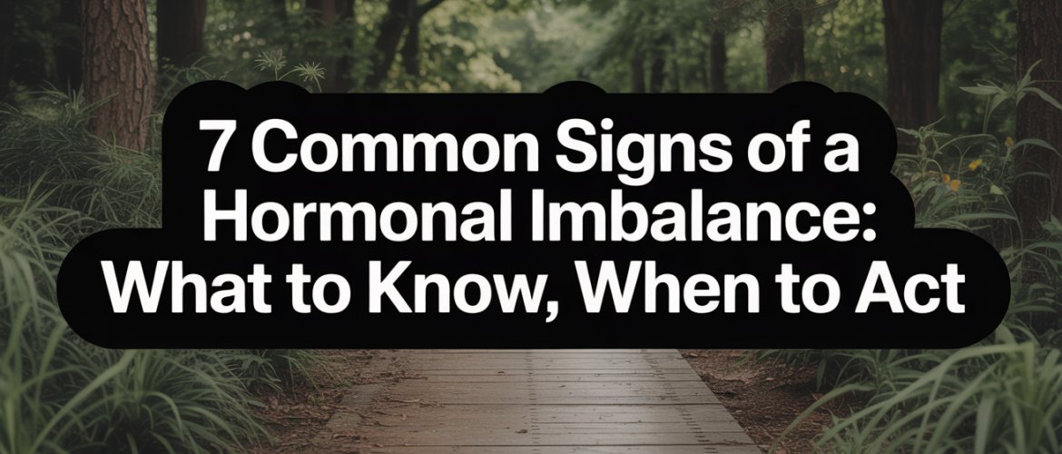 7 Common Signs of a Hormonal Imbalance: What to Know, When to Act