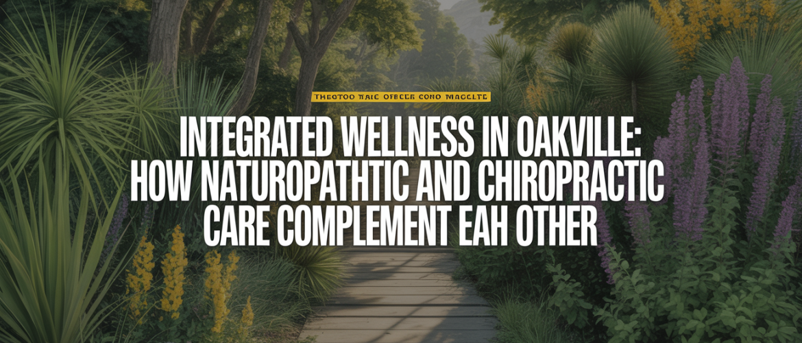 Integrated Wellness in Oakville: How Naturopathic and Chiropractic Care Complement Each Other