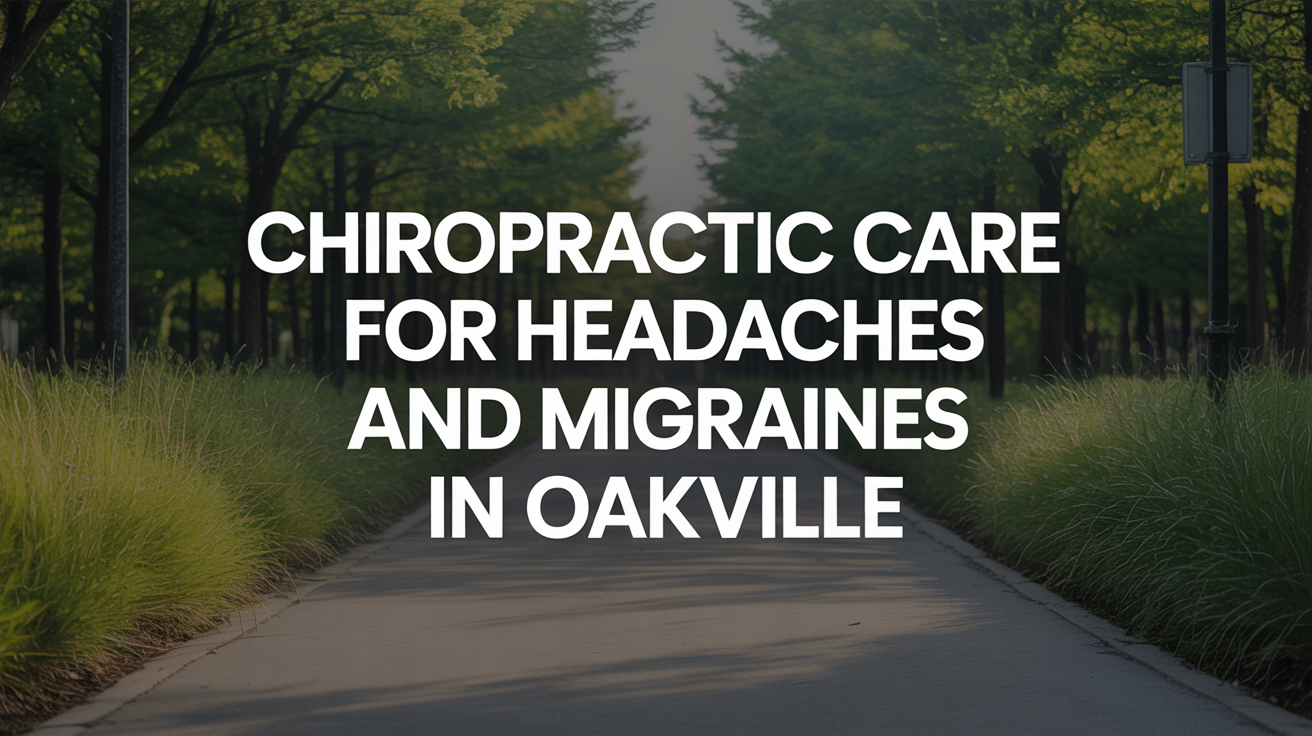 Chiropractic Care for Headaches and Migraines in Oakville