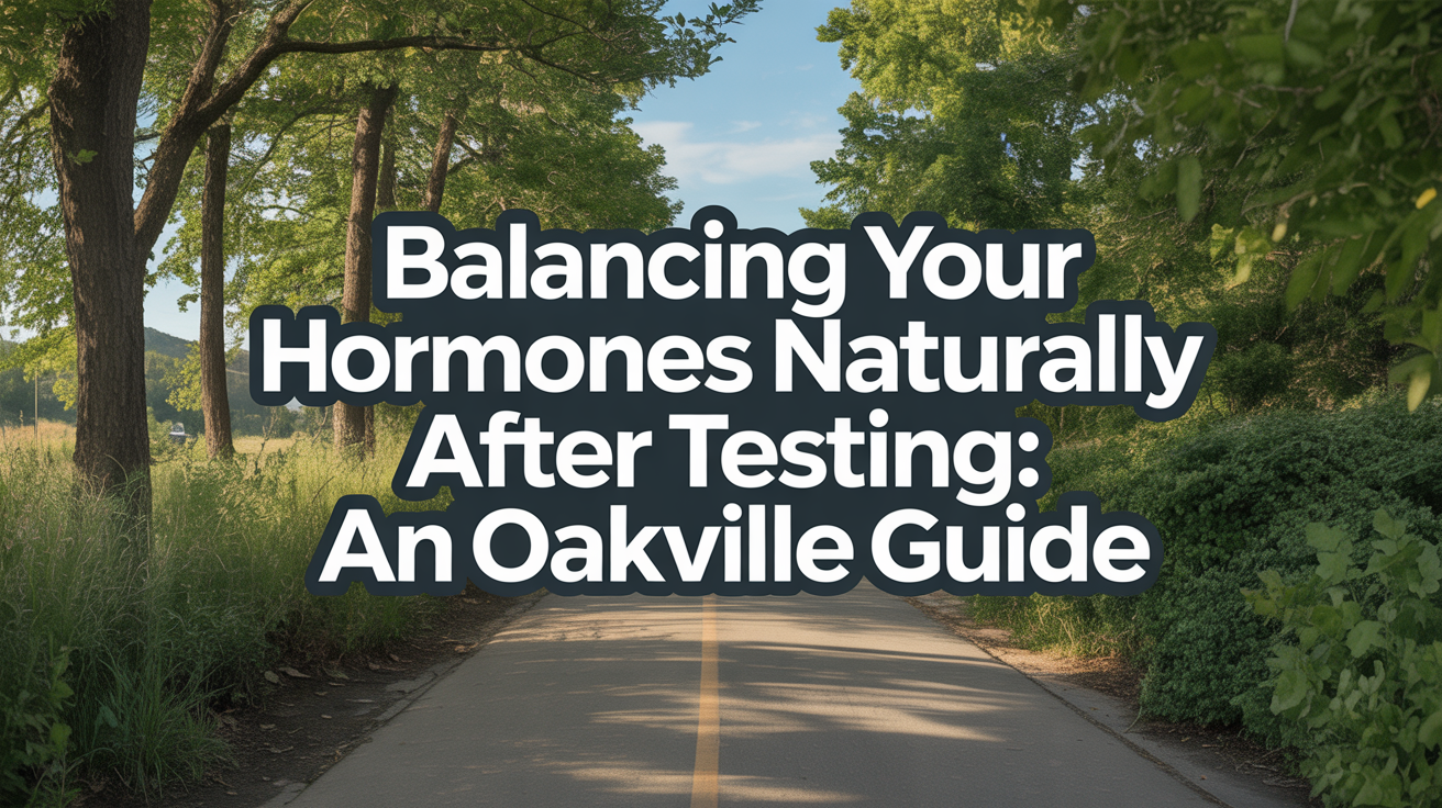 Balancing Your Hormones Naturally After Testing: An Oakville Guide