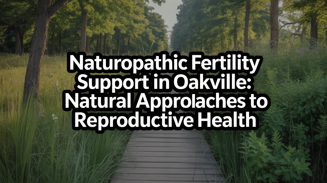 Naturopathic Fertility Support in Oakville: Natural Approaches to Reproductive Health