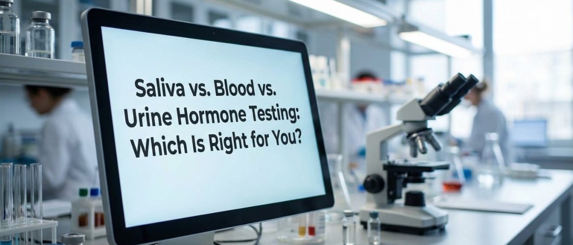 Saliva vs. Blood vs. Urine Hormone Testing: Which Is Right for You?