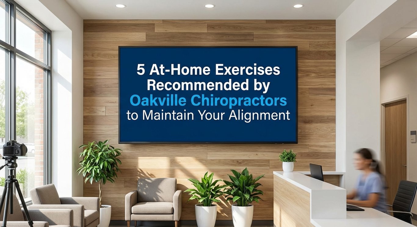 5 At-Home Exercises Recommended by Oakville Chiropractors to Maintain Your Alignment
