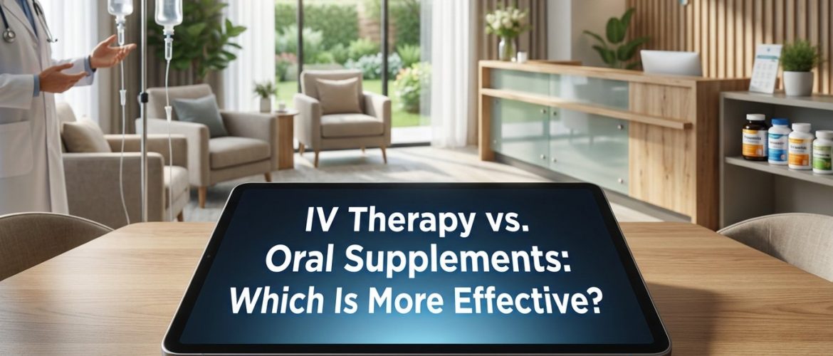 IV Therapy vs. Oral Supplements: Which Is More Effective?