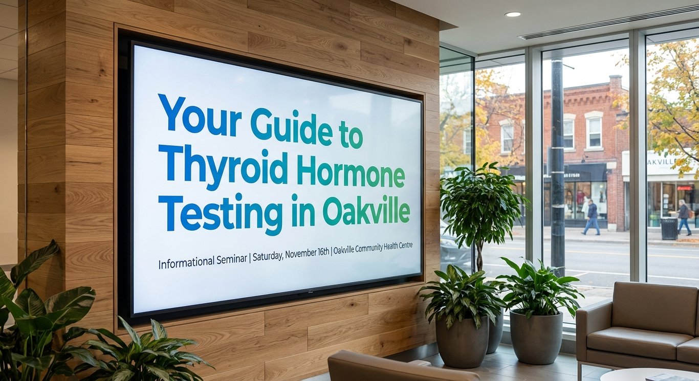 Your Guide to Thyroid Hormone Testing in Oakville