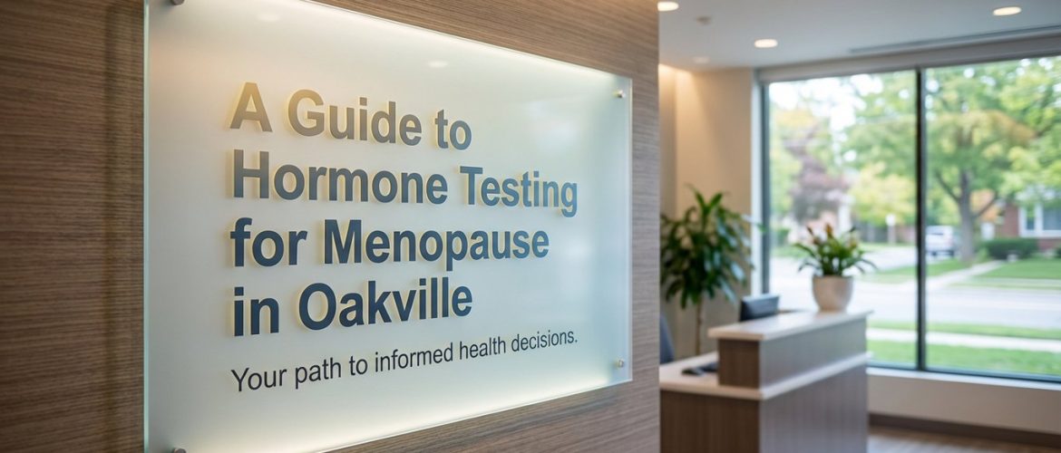 A Guide to Hormone Testing for Menopause in Oakville