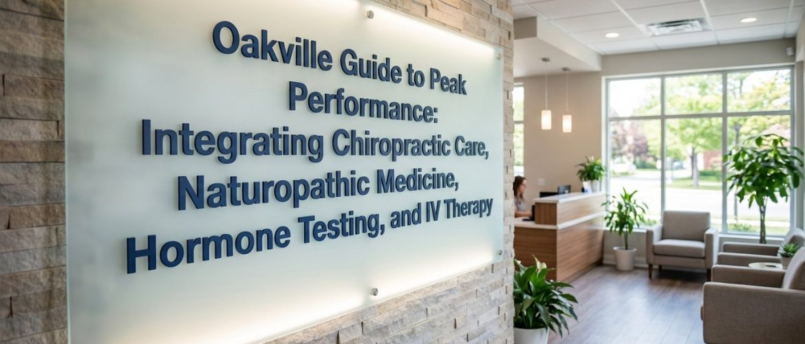 Oakville Guide to Peak Performance: Integrating Chiropractic Care, Naturopathic Medicine, Hormone Testing, and IV Therapy
