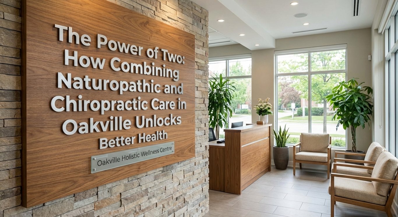The Power of Two: How Combining Naturopathic and Chiropractic Care in Oakville Unlocks Better Health