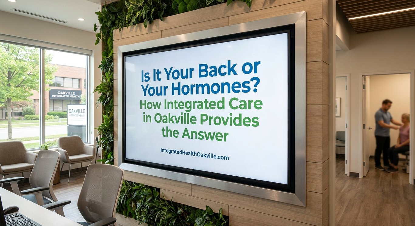 Is It Your Back or Your Hormones? How Integrated Care in Oakville Provides the Answer