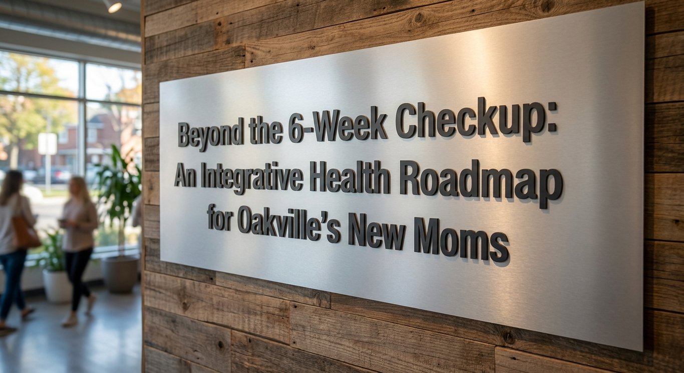 Beyond the 6-Week Checkup: An Integrative Health Roadmap for Oakville's New Moms