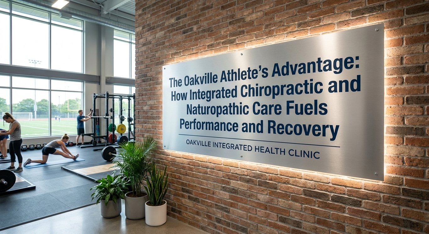 The Oakville Athlete's Advantage: How Integrated Chiropractic and Naturopathic Care Fuels Performance and Recovery