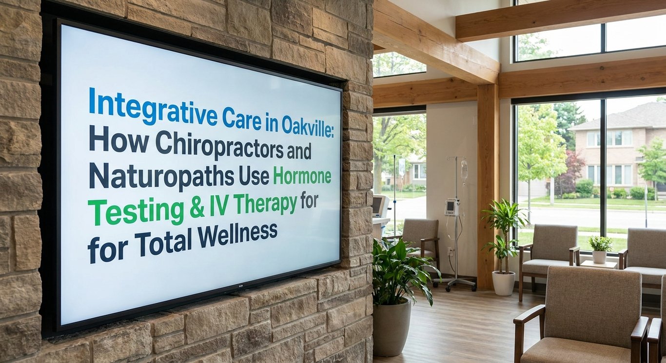 Integrative Care in Oakville: How Chiropractors and Naturopaths Use Hormone Testing & IV Therapy for Total Wellness