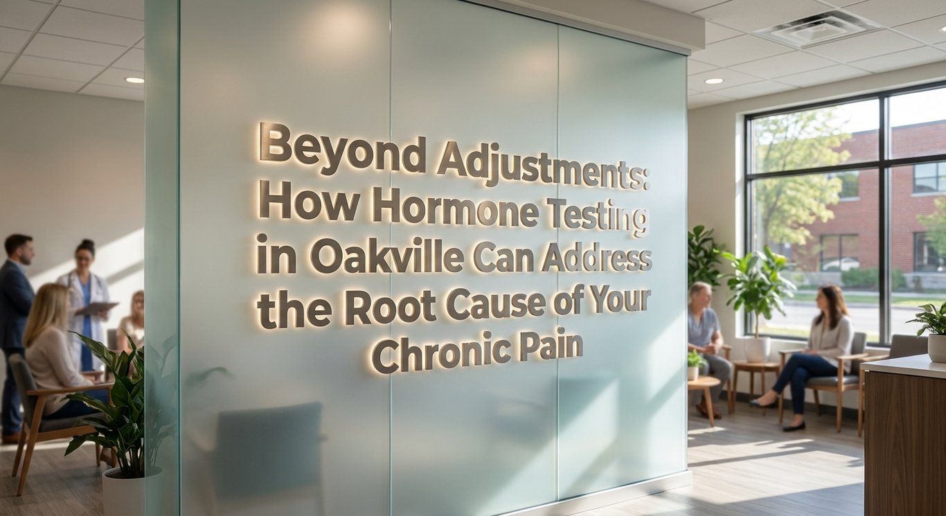 Beyond Adjustments: How Hormone Testing in Oakville Can Address the Root Cause of Your Chronic Pain