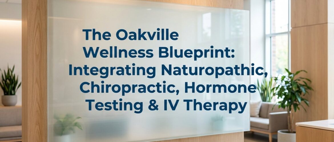 The Oakville Wellness Blueprint: Integrating Naturopathic, Chiropractic, Hormone Testing & IV Therapy