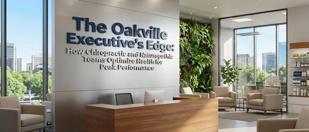 The Oakville Executive's Edge: How Chiropractic and Naturopathic Teams Optimize Health for Peak Performance