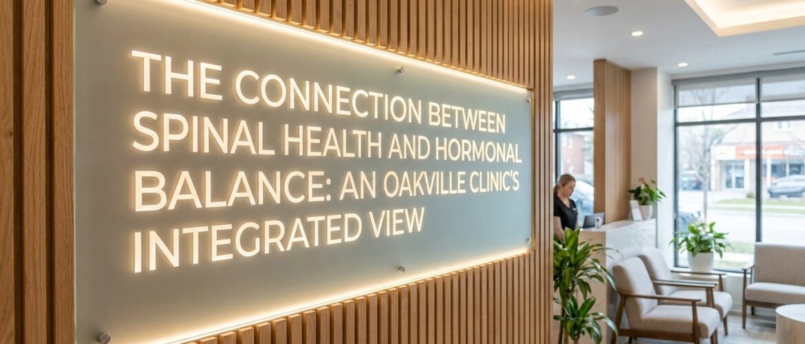 The Connection Between Spinal Health and Hormonal Balance: An Oakville Clinic's Integrated View