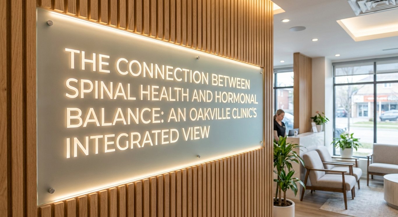 The Connection Between Spinal Health and Hormonal Balance: An Oakville Clinic's Integrated View