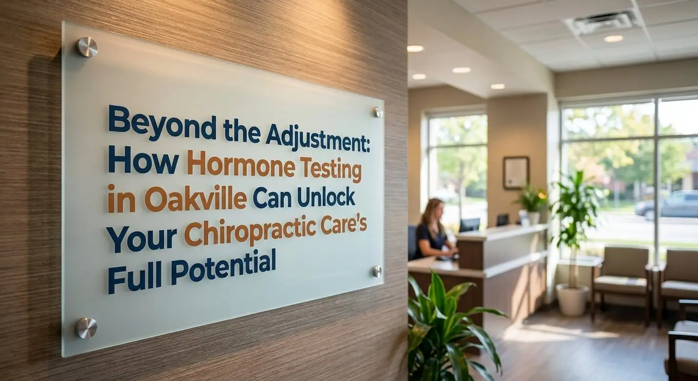 Beyond the Adjustment: How Hormone Testing in Oakville Can Unlock Your Chiropractic Care's Full Potential