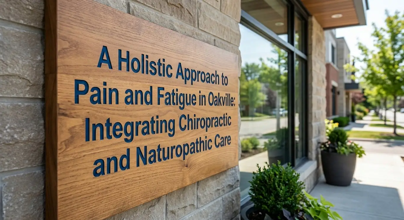 A Holistic Approach to Pain and Fatigue in Oakville: Integrating Chiropractic and Naturopathic Care