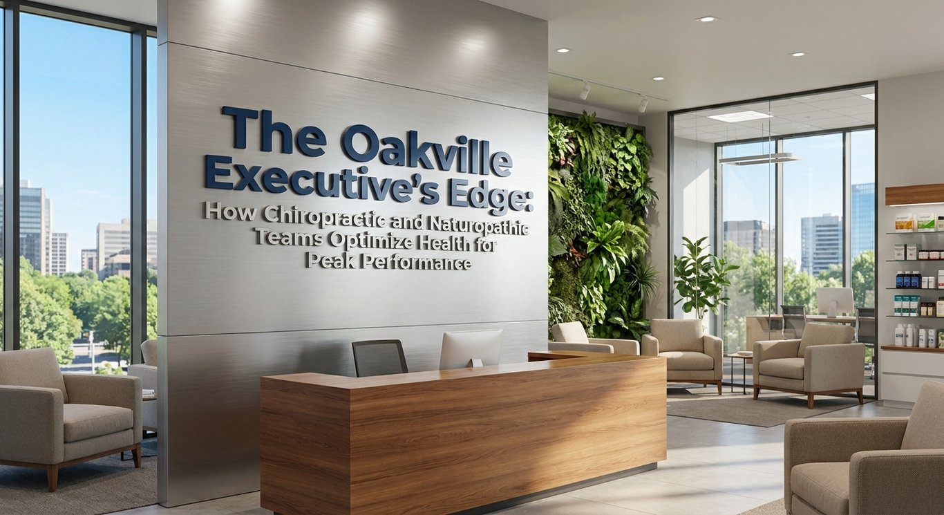 The Oakville Executive's Edge: How Chiropractic and Naturopathic Teams Optimize Health for Peak Performance