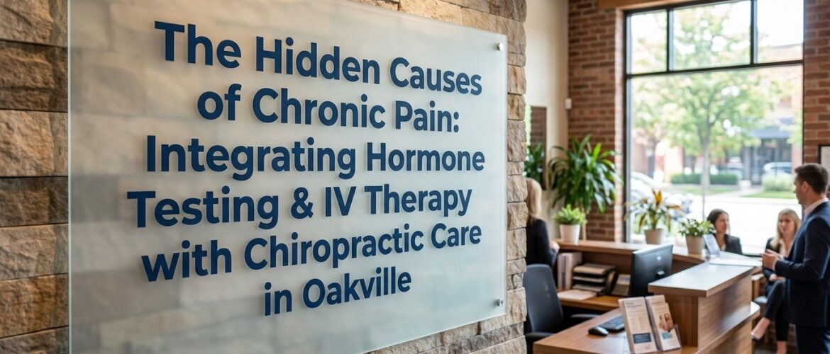 The Hidden Causes of Chronic Pain: Integrating Hormone Testing & IV Therapy with Chiropractic Care in Oakville
