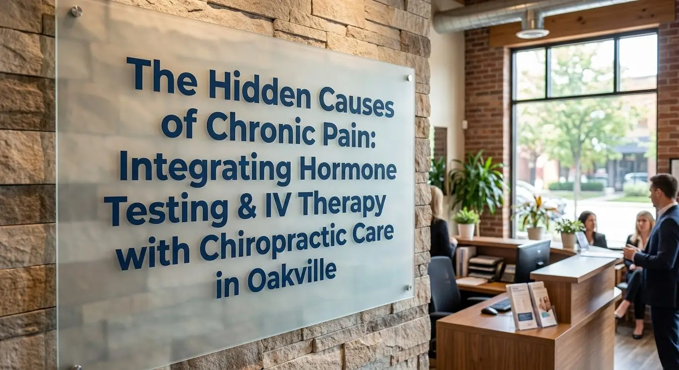 The Hidden Causes of Chronic Pain: Integrating Hormone Testing & IV Therapy with Chiropractic Care in Oakville