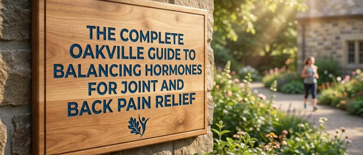 The Complete Oakville Guide to Balancing Hormones for Joint and Back Pain Relief
