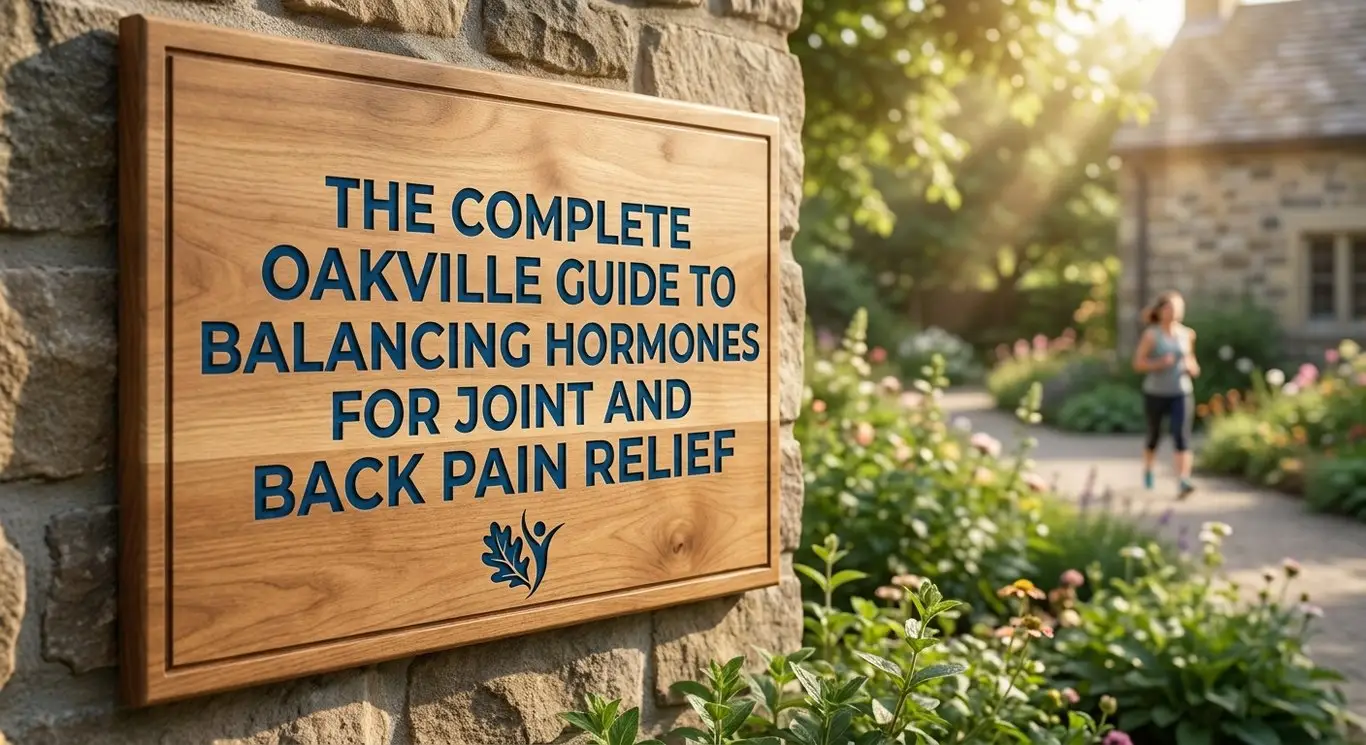 The Complete Oakville Guide to Balancing Hormones for Joint and Back Pain Relief