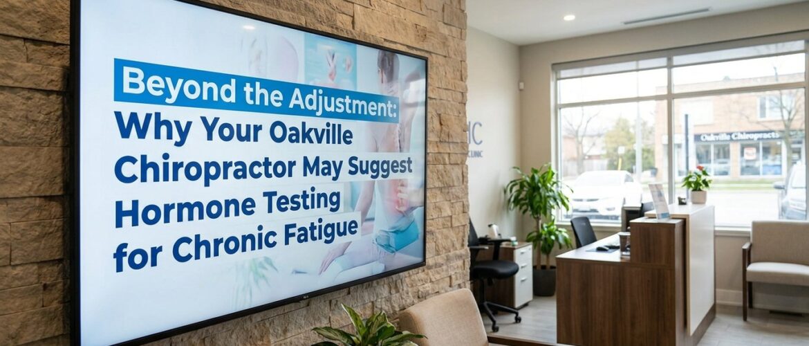 Beyond the Adjustment: Why Your Oakville Chiropractor May Suggest Hormone Testing for Chronic Fatigue