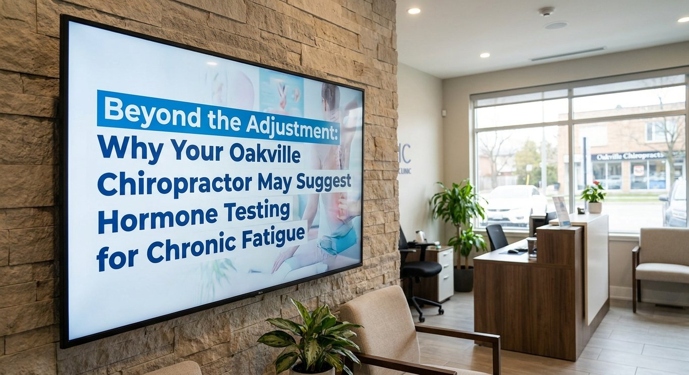 Beyond the Adjustment: Why Your Oakville Chiropractor May Suggest Hormone Testing for Chronic Fatigue