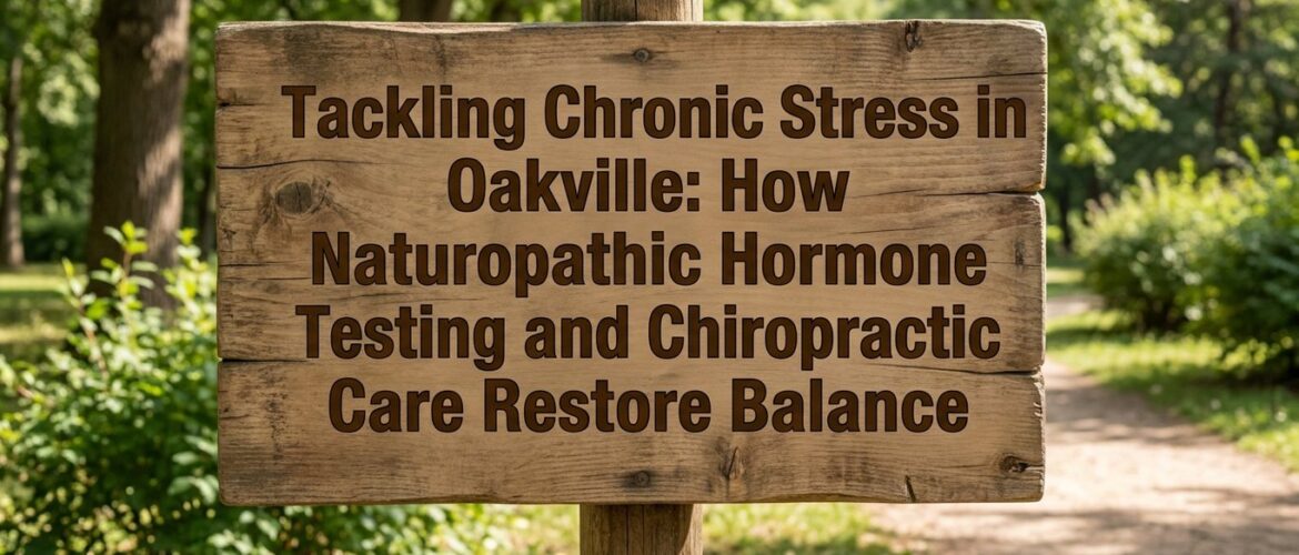 Tackling Chronic Stress in Oakville: How Naturopathic Hormone Testing and Chiropractic Care Restore Balance